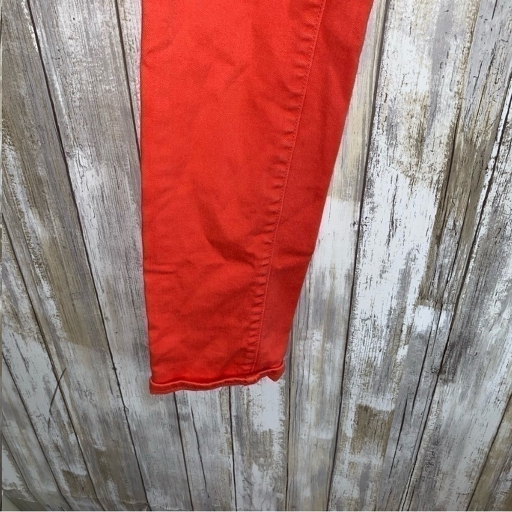 Lucky Brand Hot Coral Charlie Skinny Jeans - Picture 2 of 6